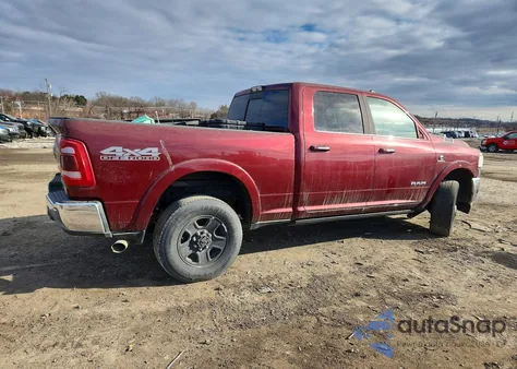 2021 Ram 2500 Laramie z USA, uszkodzony, nr VIN 3C6UR5FL5MG511783